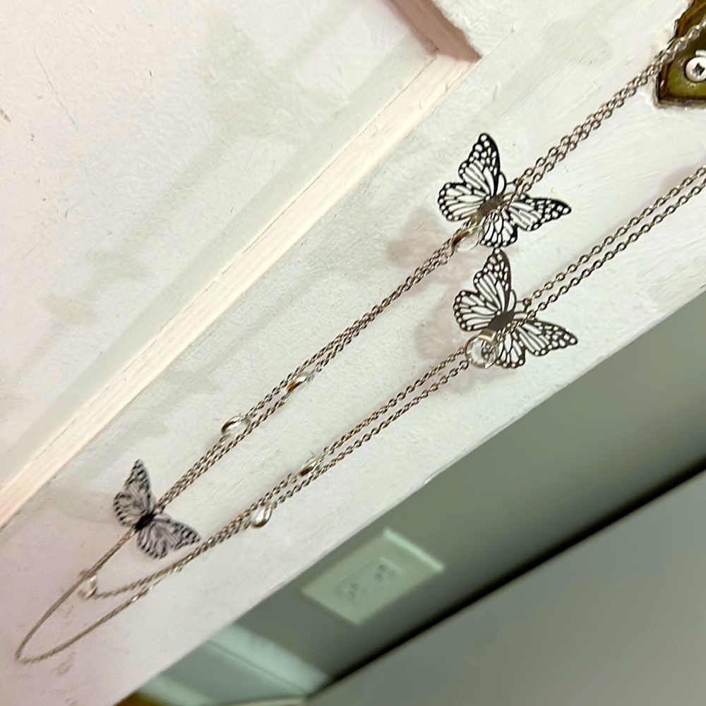 Guess Butterfly Necklace